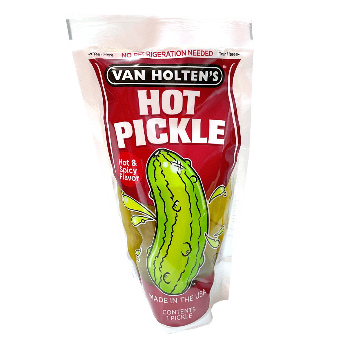 Van Holtens - Hot Pickle-In-A-Pouch