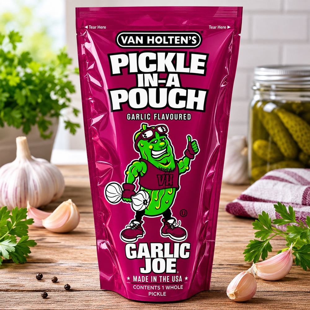 Van Holtens Garlic Joe Pickle-In-A-Pouch 306g EU