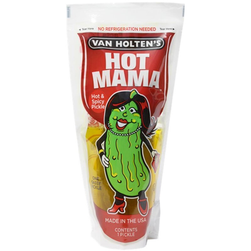 Van Holtens - Hot Mama Pickle-In-A-Pouch