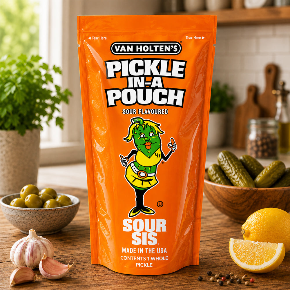 Van Holtens Sour Sis Pickle-In-A-Pouch 242g EU