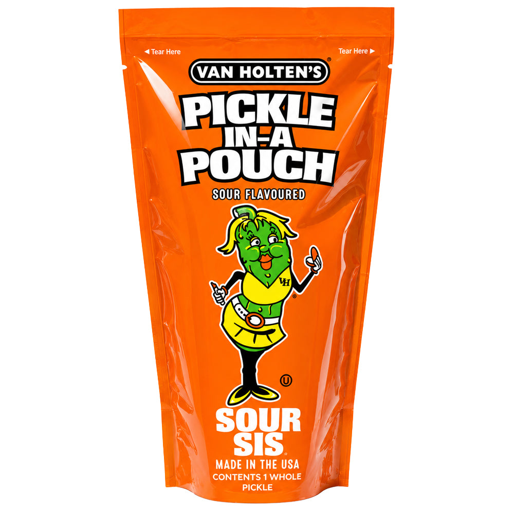 Van Holtens Sour Sis Pickle-In-A-Pouch 242g EU
