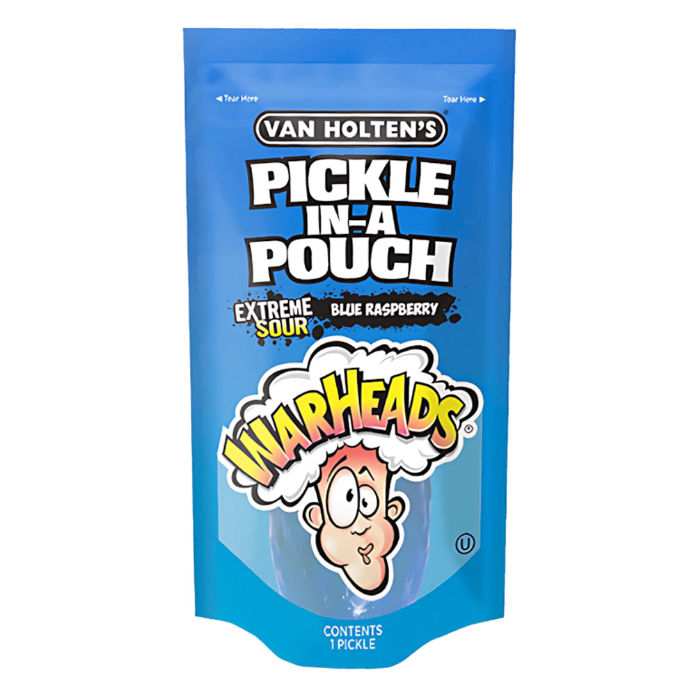 Van Holtens Warheads Blue Raspberry Pickle 306g