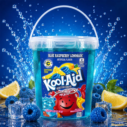 Viral Kool Aid Blue Raspberry Lemonade Pineapple Slices in Coconut Water 1,3 kg