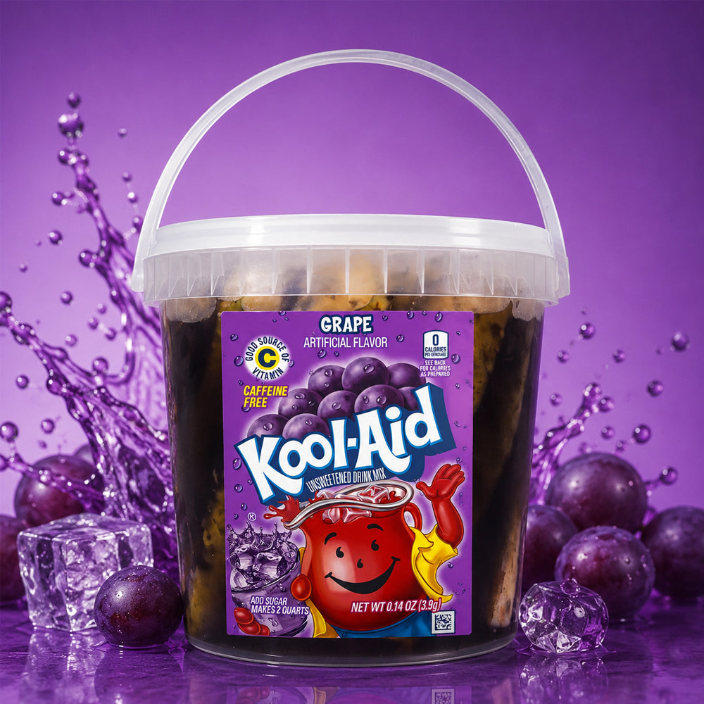 Viral Kool Aid Grape Pineapple Slices in Coconut Water 1,3 kg