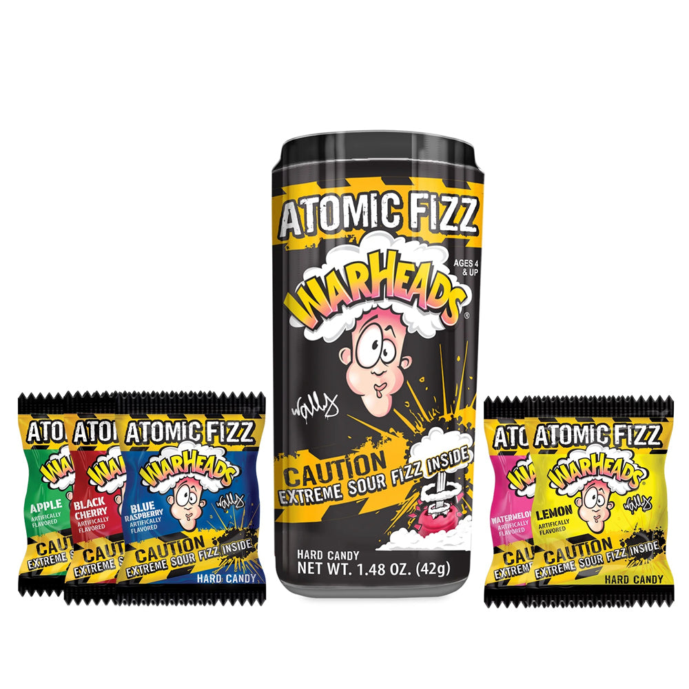 Warheads Atomic Fizz Hard Candy 42g