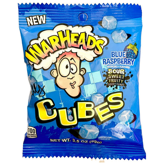 Warheads Cubes Blue Raspberry 99g