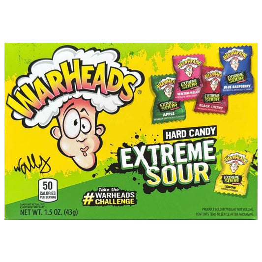 Warheads Hard Candy Extreme Sour 43g