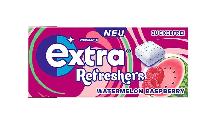 Wrigley´s Extra Refreshers Watermelon Raspberry Zuckerfrei 17,9g