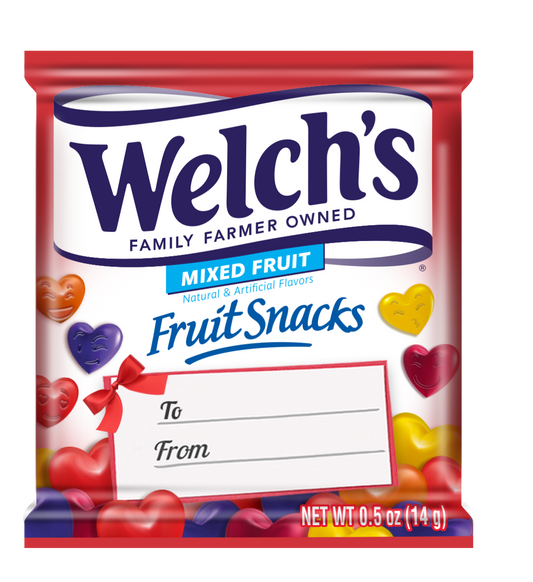 Welch’s Valentinstag Fruit Snacks Mixed Fruit 14g