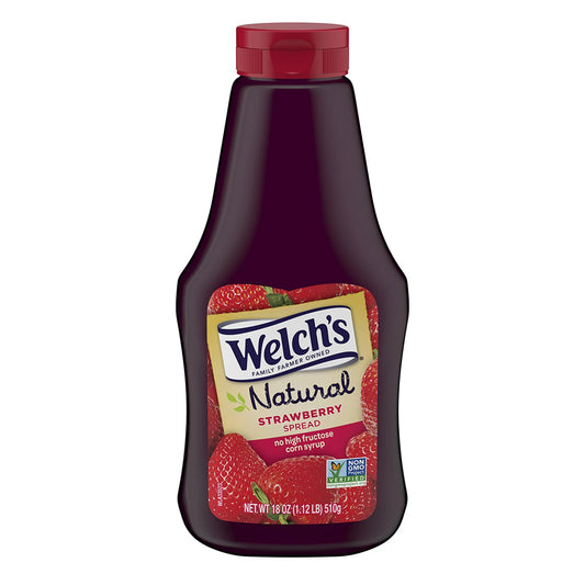Welch`s Natural Strawberry Spread 510g