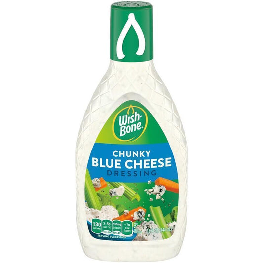 Wish-Bone Chunky Blue Cheese Dressing 444ml