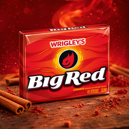 Wrigley's Big Red Cinnamon Gum 40g