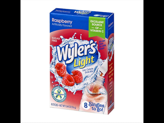 Wyler's Light Singles To Go Raspberry 8-Pack 11.6g