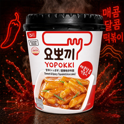 Yopokki Instant Sweet & Spicy Topokki 140g