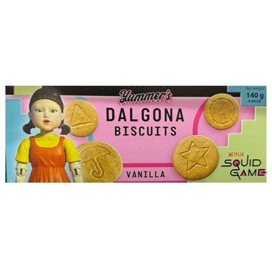Yummer's Squid Game Dalgona Biscuits Vanilla 140g