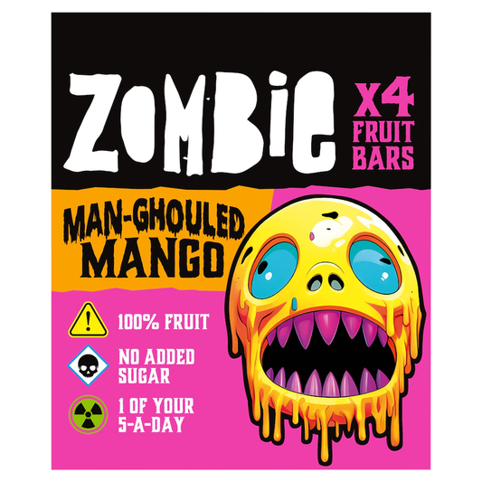 Zombie Fruit Leatherz  4 bars Man-Ghouled Mango (4x25g) 100g