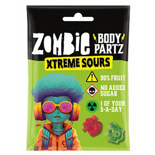 Zombie Body Parts Xtreme Sours 35g