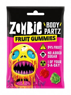 Zombie Body Partz Fruit Gummies 35g
