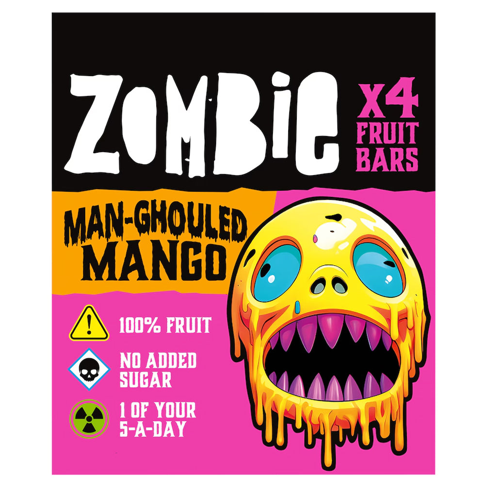 Zombie Fruit Leatherz  4 bars Man-Ghouled Mango (4x25g) 100g